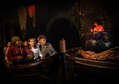 The Boat Ride at The Alton Towers Dungeon