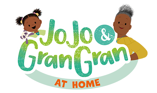 Jojo And Gran Gran At Home logo - 500 x 298px