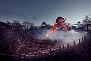 Wickerman Ride in the dark