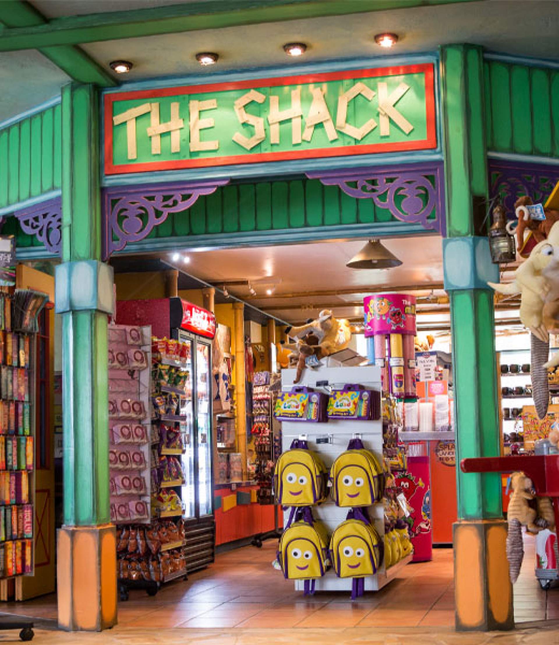 The Shack shop entrance