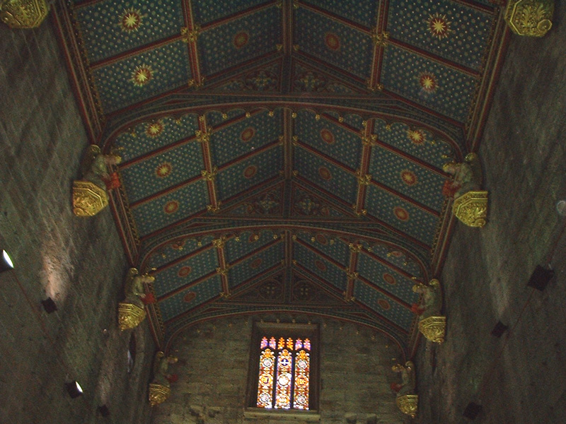 Inside Chapel - roof