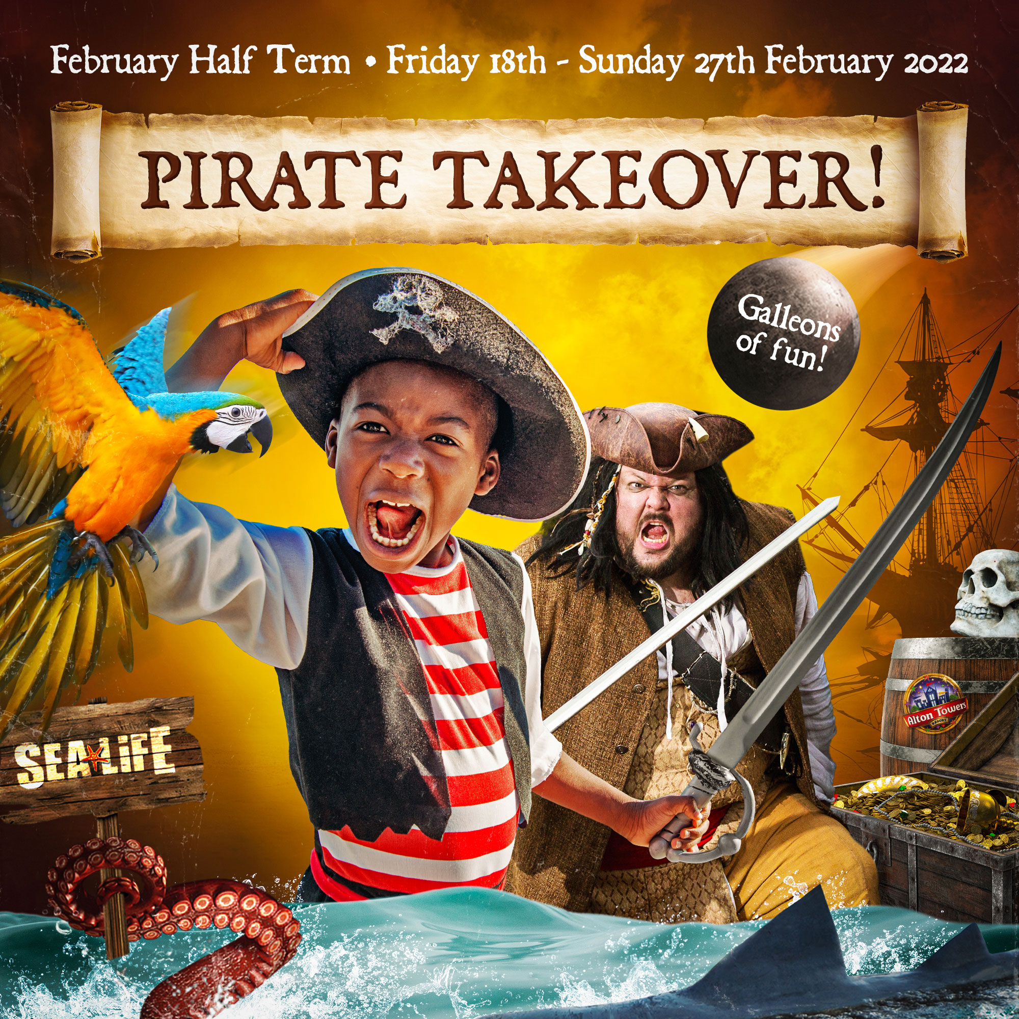 February Half Term Pirate Takeover