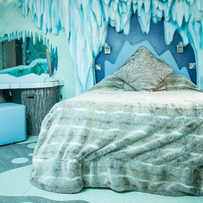 Ice age room Bed