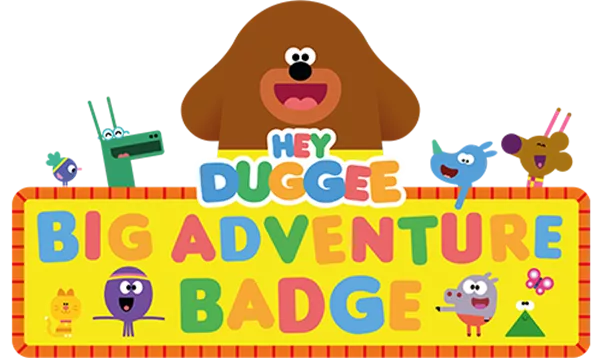 Hey Duggee Big Adventure Badge - 500 x 298px